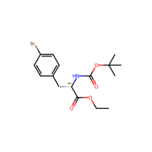 (S)-Ethyl 3-(4-bromophenyl)-2-((tert-butoxycarbonyl)amino)propanoate
