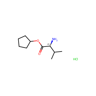 L-Valine, cyclopentyl ester, hydrochloride (1:1)
