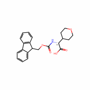 (R)-2-((((9H-Fluoren-9-yl)methoxy)carbonyl)amino)-2-(tetrahydro-2H-pyran-4-yl)acetic acid