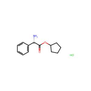(S)-Cyclopentyl 2-amino-2-phenylacetate HCl