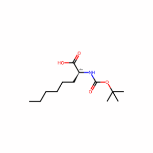 (2S)-2-[[(1,1-Dimethylethoxy)carbonyl]amino]octanoic acid