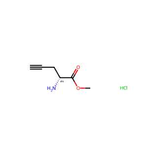 Methyl (R)-2-aminopent-4-ynoate hydrochloride