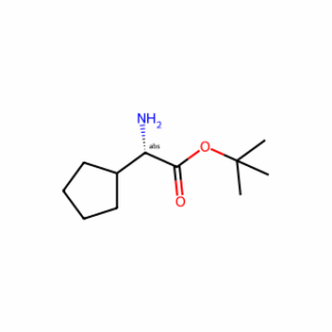tert-butyl (2S)-2-amino-2-cyclopentylacetate