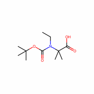 2-((Tert-butoxycarbonyl)(ethyl)amino)-2-methylpropanoic acid