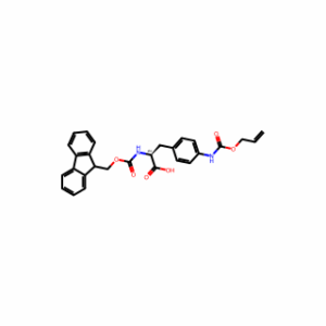 (2S)-2-({[(9H-Fluoren-9-yl)methoxy]carbonyl}amino)-3-(4-{[(prop-2-en-1-yloxy)carbonyl]amino}phenyl)propanoic acid