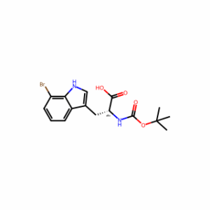 (R)-3-(7-Bromo-1H-indol-3-yl)-2-((tert-butoxycarbonyl)amino)propanoic acid
