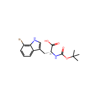 (R)-3-(7-Bromo-1H-indol-3-yl)-2-((tert-butoxycarbonyl)amino)propanoic acid