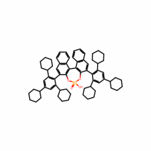 (11bR)-4-Hydroxy-2,6-bis(2,4,6-tricyclohexylphenyl)dinaphtho[2,1-d:1′,2′-f][1,3,2]dioxaphosphepin 4-oxide