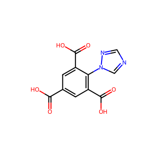 2-(1H-1,2,4-triazol-1-yl)benzene-1,3,5-tricarboxylic acid