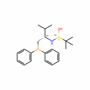 (R)-N-((S)-1-(Diphenylphosphanyl)-3-methylbutan-2-yl)-2-methylpropane-2-sulfinamide