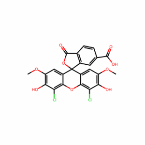 4′,5′-Dichloro-3′,6′-Dihydroxy-2′,7′-Dimethoxy-3-Oxo-3H-Spiro[Isobenzofuran-1,9′-Xanthene]-6-Carboxylic Acid