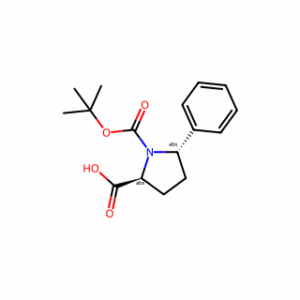 (2S,5S)-1-tert-butoxycarbonyl-5-phenyl-pyrrolidine-2-carboxylic acid