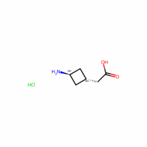 2-(trans-3-Aminocyclobutyl)acetic acid hydrochloride