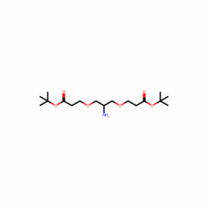 Di-tert-butyl 3,3′-((2-aminopropane-1,3-diyl)bis(oxy))dipropionate
