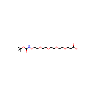 3,6,9,12,15-Pentaoxa-2-azaoctadecanedioic acid, 1-(1,1-dimethylethyl) ester
