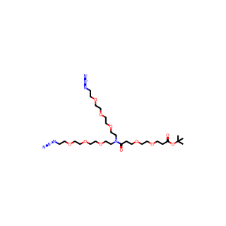 tert-Butyl 1-azido-12-(2-(2-(2-(2-azidoethoxy)ethoxy)ethoxy)ethyl)-13-oxo-3,6,9,16,19-pentaoxa-12-azadocosan-22-oate