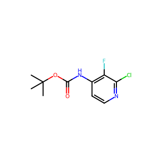 (2-Chloro-3-fluoro-pyridin-4-yl)-carbamic acid tert-butyl ester