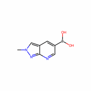 (2-Methyl-2H-Pyrazolo[3,4-B]Pyridin-5-Yl)Boronic Acid