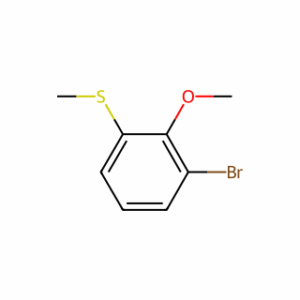(3-Bromo-2-methoxyphenyl)(methyl)sulfane