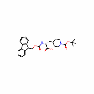 (R)-2-((((9H-Fluoren-9-Yl)Methoxy)Carbonyl)Amino)-3-(1-(Tert-Butoxycarbonyl)Piperidin-4-Yl)Propanoic Acid