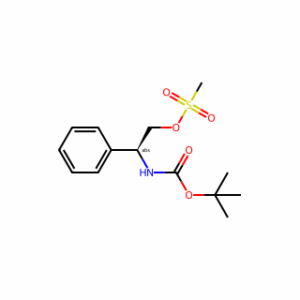 tertButyl N-[(1S)-2-(methanesulfonyloxy)-1-phenylethyl]carbamate