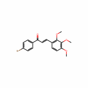 (2E)-1-(4-bromophenyl)-3-(2,3,4-trimethoxyphenyl)prop-2-en-1-one
