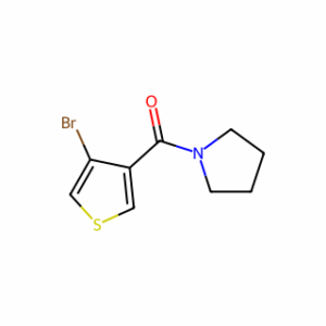 (4-Bromothiophen-3-yl)(pyrrolidin-1-yl)methanone