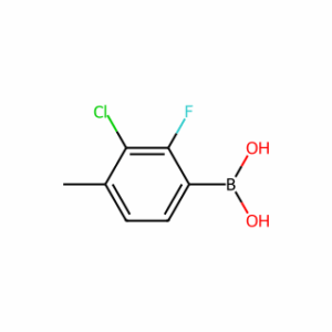 (3-Chloro-2-fluoro-4-methylphenyl)boronic acid