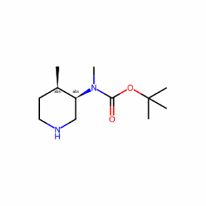 tert-Butyl methyl((3R,4R)-4-methylpiperidin-3-yl)carbamate