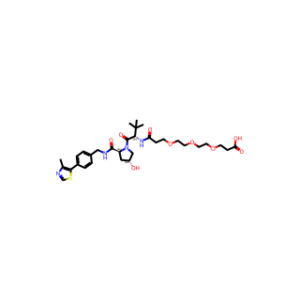 (S)-15-((2S,4R)-4-Hydroxy-2-((4-(4-Methylthiazol-5-Yl)Benzyl)Carbamoyl)Pyrrolidine-1-Carbonyl)-16,16-Dimethyl-13-Oxo-4,7,10-Trioxa-14-Azaheptadecan-1-Oic Acid