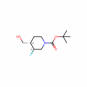 tert-butyl (3S,4S)-3-fluoro-4-(hydroxymethyl)piperidine-1-carboxylate
