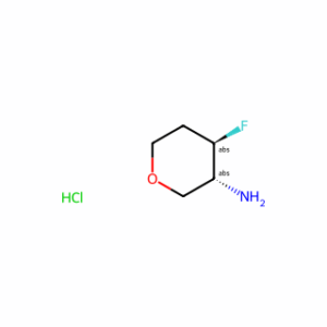 (3R,4R)-4-Fluorotetrahydropyran-3-amine hydrochloride