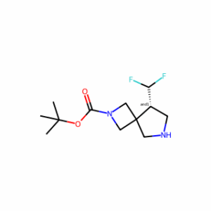 tert-Butyl 8-(difluoromethyl)-2,6-diazaspiro[3.4]octane-2-carboxylate