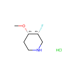 (3R,4S)-3-Fluoro-4-methoxypiperidine hydrochloride