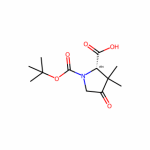 (2S)-1-[(tert-butoxy)carbonyl]-3,3-dimethyl-4-oxopyrrolidine-2-carboxylic acid