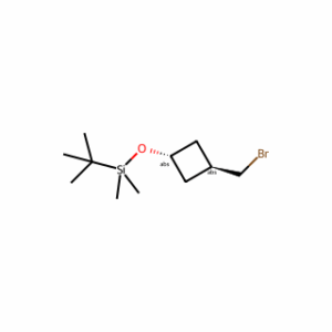 tert-butyldimethyl[trans-3-(bromomethyl)cyclobutoxy]silane