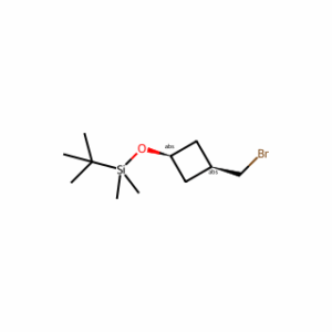 tert-butyldimethyl[cis-3-(bromomethyl)cyclobutoxy]silane