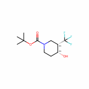 tert-butyl cis-4-hydroxy-3-(trifluoromethyl)piperidine-1-carboxylate