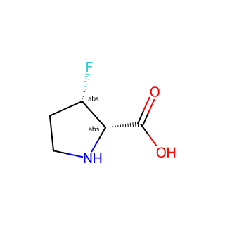 (2S,3S)-3-fluoropyrrolidine-2-carboxylic acid