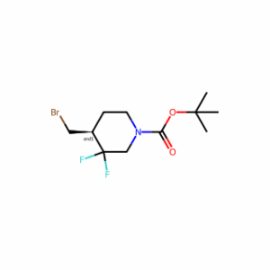 tert-Butyl 4-(bromomethyl)-3,3-difluoropiperidine-1-carboxylate