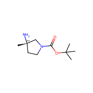 tert-butyl (3S)-3-amino-3-methylpyrrolidine-1-carboxylate