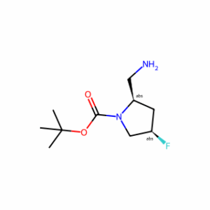 tert-butyl (2R,4R)-2-(aminomethyl)-4-fluoropyrrolidine-1-carboxylate