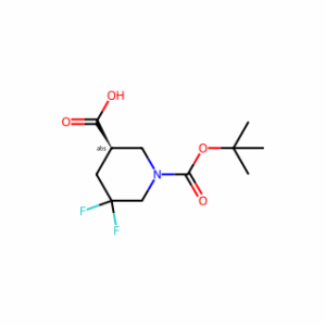 (3R)-1-[(tert-butoxy)carbonyl]-5,5-difluoropiperidine-3-carboxylic acid