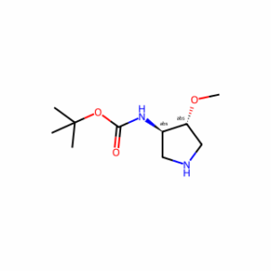 tert-butyl N-[(3R,4R)-4-methoxypyrrolidin-3-yl]carbamate