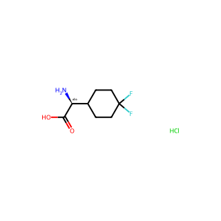 (S)-2-Amino-2-(4,4-difluorocyclohexyl)acetic acid hydrochloride