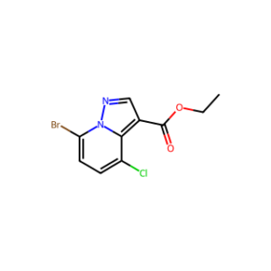 ethyl 7-bromo-4-chloropyrazolo[1,5-a]pyridine-3-carboxylate