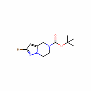 tert-butyl 2-bromo-6,7-dihydro-4H-pyrazolo[1,5-a]pyrazine-5-carboxylate