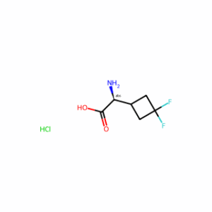 (2S)-2-amino-2-(3,3-difluorocyclobutyl)acetic acid hydrochloride