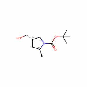 tert-butyl (2S,4S)-4-(hydroxymethyl)-2-methylpyrrolidine-1-carboxylate