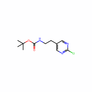 tert-butyl N-[2-(2-chloropyrimidin-5-yl)ethyl]carbamate
